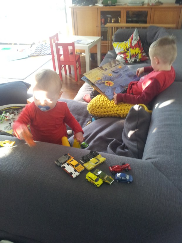 Cars and a book about WWI