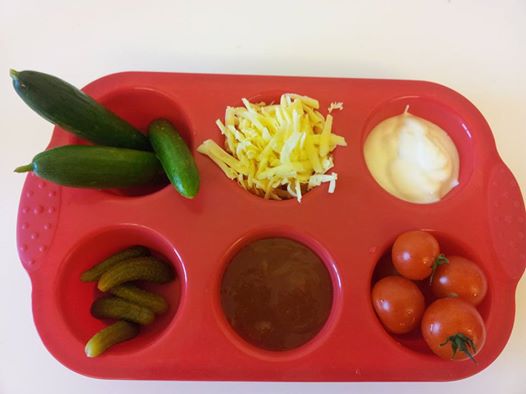 Muffin-tin meal Claire-style