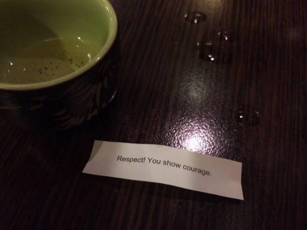 Respect. Photo: Iain Scott