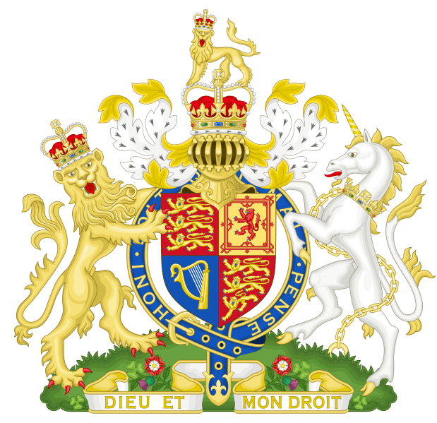 Royal Coat of Arms of the United Kingdom / wikicommons